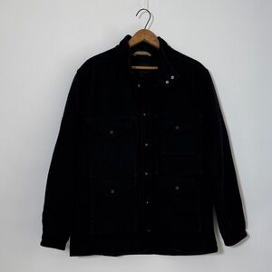 Filson Mackinaw Cruiser Jacket Size Large Black